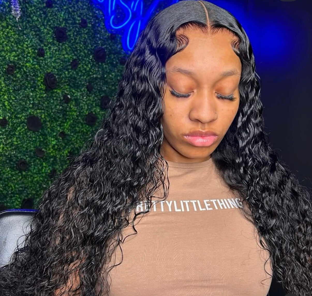 HD Lace Frontal Wig (Deep Wave)